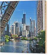 Chicago, Il #1 Wood Print