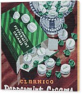 Clarnico Peppermint Creams #1 Wood Print