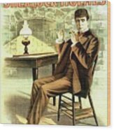 Classic Movie Poster - Sherlock Holmes #1 Wood Print