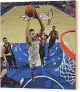 Cleveland Cavaliers V Philadelphia 76ers #1 Wood Print