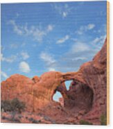Double Arch, Arches National Park, Utah #1 Wood Print
