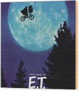 E. T. The Extra-terrestrial -1982-. #1 Wood Print