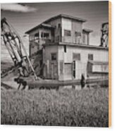 Gold Dredge #1 Wood Print