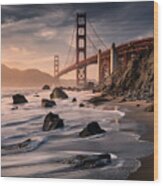 Golden Gate Bridge #1 Wood Print