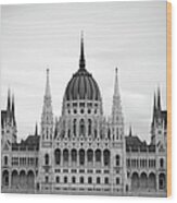 Hungarian Parliament Building #1 Wood Print
