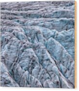 Iceland Glacier Wood Print