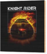 Knight Rider #1 Wood Print