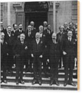 Members Of The League Of Nations #1 Wood Print