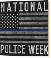 National Police Week #1 Wood Print