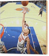 New Orleans Pelicans V New York Knicks Wood Print