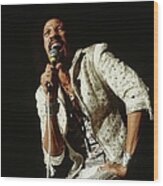 Photo Of Lionel Richie And Commodores #1 Wood Print