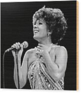 Photo Of Shirley Bassey #1 Wood Print