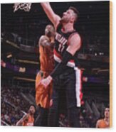 Portland Trail Blazers V Phoenix Suns #1 Wood Print