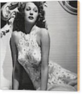 Rita Hayworth In You Were Never Lovelier -1942-. #1 Wood Print