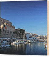 Spain, Menorca, Ciutadella, Old Town #1 Wood Print