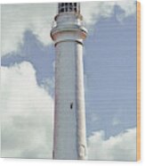 Split Point Lighthouse Wood Print