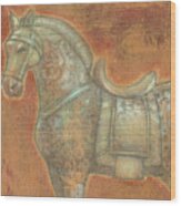 Tang Horse Ii #1 Wood Print