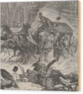The Assassination Of Alexander Ii On 13 #1 Wood Print