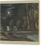 The Chickahominy - Sumners Upper Bridge #1 Wood Print