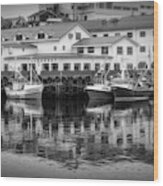 The Harbor Of Honningsvag Norway #1 Wood Print