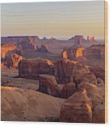The Hunt's Mesa, Monument Valley #1 Wood Print