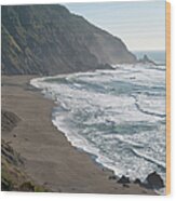 Usa, Oregon, Curry County, Coastal View #1 Wood Print