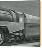 Vintage Locomotive Iii #1 Wood Print