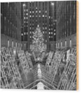 Christmas Tree At Rockefeller Center #10 Wood Print