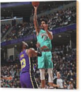 Los Angeles Lakers V Memphis Grizzlies Wood Print