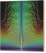 Quantum Entanglement Or Gravity Waves. #10 Wood Print