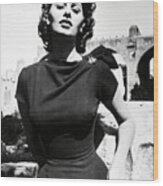 Sophia Loren . #10 Wood Print