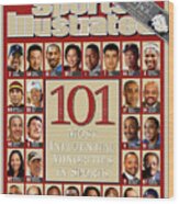 101 Most Influential Minorities In Sports Sports Illustrated Cover Wood Print