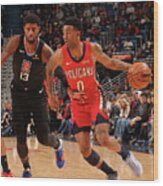 La Clippers V New Orleans Pelicans #11 Wood Print