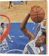 Brooklyn Nets V Orlando Magic #12 Wood Print