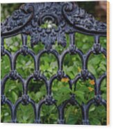 Southern Style Gardens Wood Print