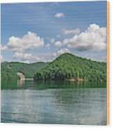 Beautiful Landscape Scenes At Lake Jocassee South Carolina #138 Wood Print