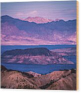 Scenes At Lake Mead Nevada Arizona Stateline #15 Wood Print
