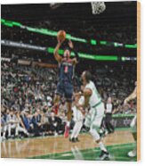 Washington Wizards V Boston Celtics Wood Print