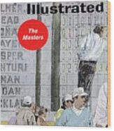1961 Masters Preview Sports Illustrated Cover Wood Print