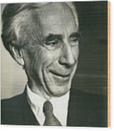 Bertrand Russell #2 Wood Print