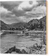 Clark Fork River Montana #2 Wood Print