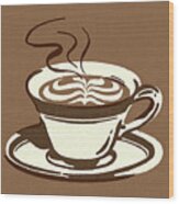 Cup Of Coffee #2 Wood Print