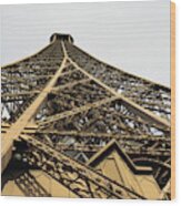 Eiffel Tower Paris France #2 Wood Print