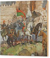 Final Assault And The Fall Of Constantinople In 1453 #2 Wood Print