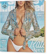Kate Upton Swimsuit 2017 Sports Illustrated Cover #2 Wood Print