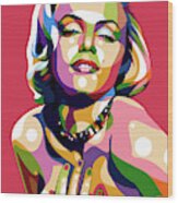 Marilyn Monroe #10 Wood Print