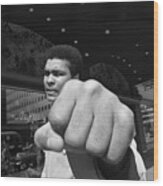 Muhammad Ali #2 Wood Print