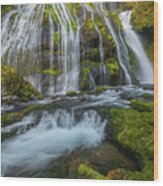 Panther Creek Falls #2 Wood Print