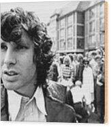 Photo Of Jim Morrison #2 Wood Print