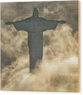 Rio De Janeiro, Christ The Redeemer #2 Wood Print